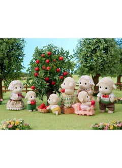 Calico Critters Calico Critters Sheep Family, Set of 4 Collectible Doll Figures  - Image 4