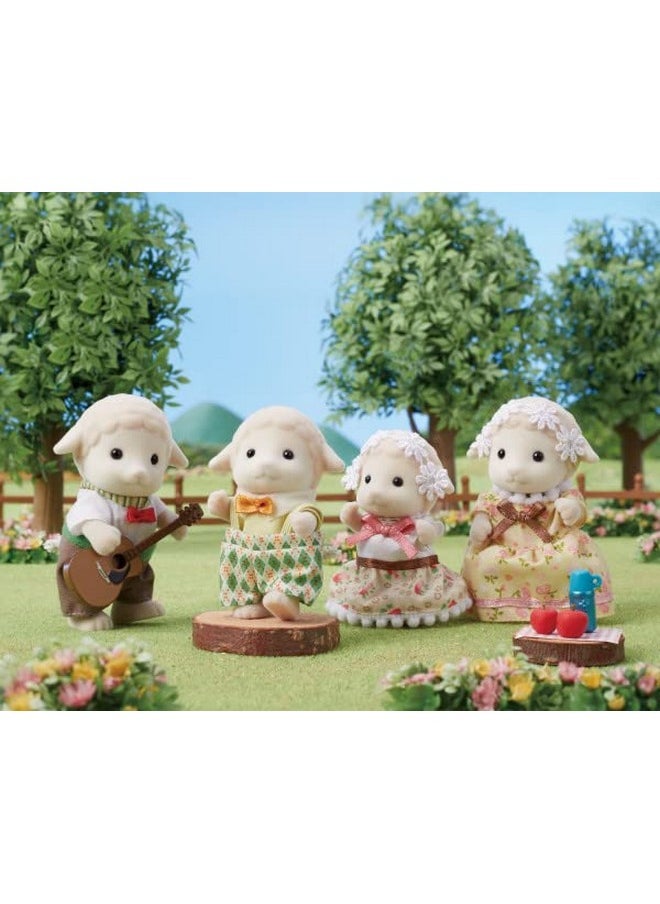 Calico Critters - Calico Critters Sheep Family, Set of 4 Collectible Doll Figures - Image 1