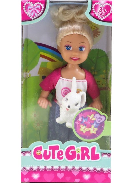 MEGA - Cute Mini Doll Blonde Single - Image 1