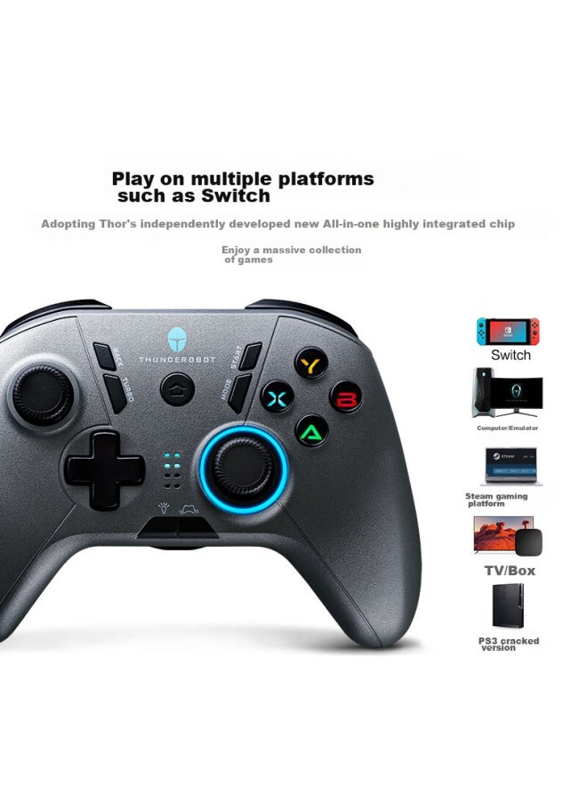 Thunderobot G30 Wired Game Controller, Switch-like Xbox Controller, Pc Gaming, Ns, Genshin Impact, Racing, Steam, Black Myth： Wukong, Monster Hunter： World, Wildlands, Dual-shadow Realm, Black Myth - Image 1