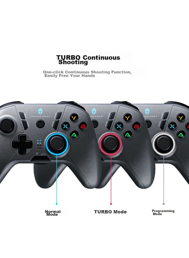 Thunderobot G30 Wired Game Controller, Switch-like Xbox Controller, Pc Gaming, Ns, Genshin Impact, Racing, Steam, Black Myth： Wukong, Monster Hunter： World, Wildlands, Dual-shadow Realm, Black Myth - Image 2