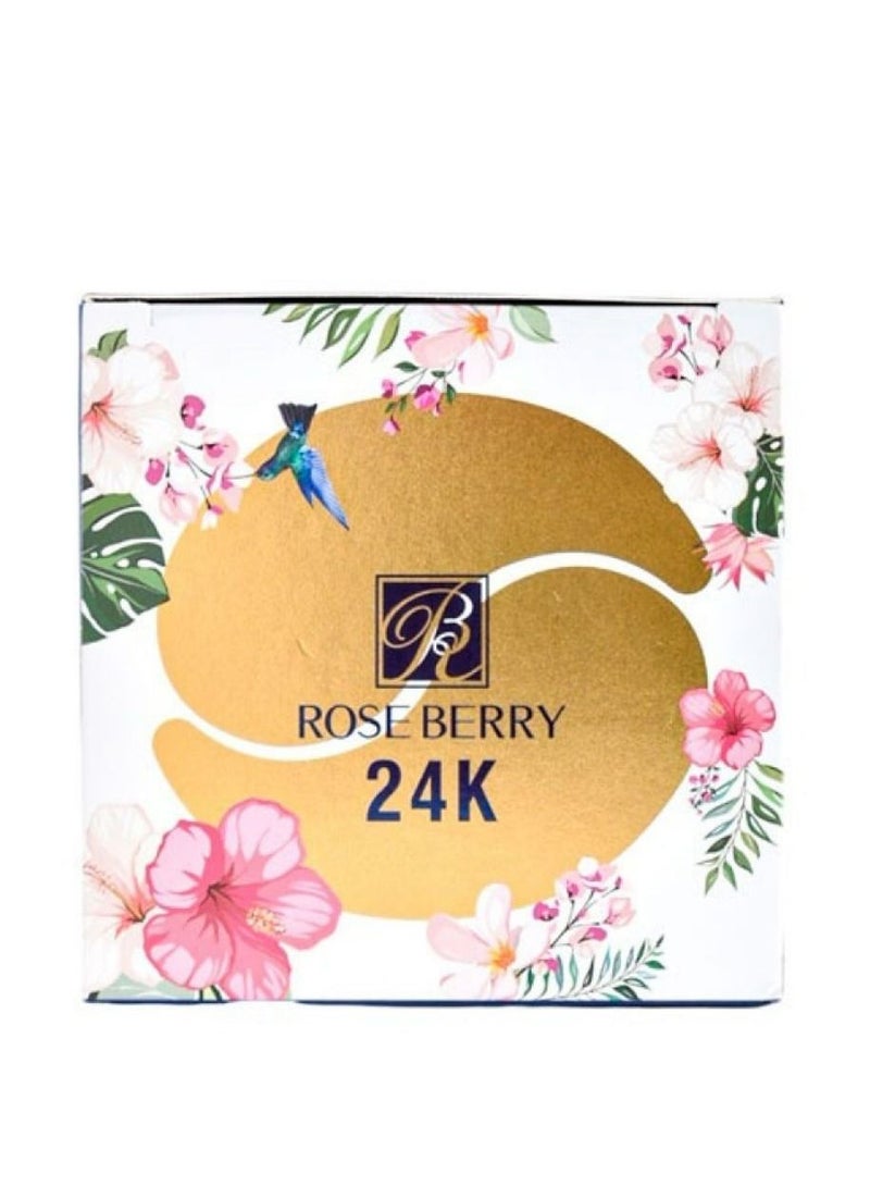 Rose Under eye gel with golden collagen - Image 1