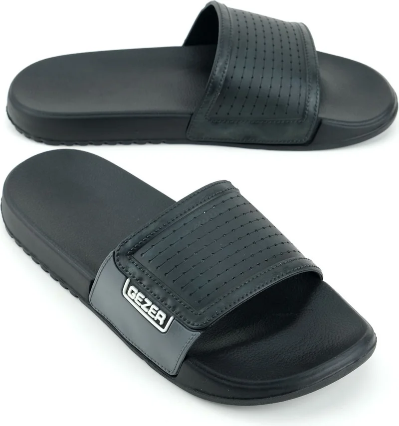 Gezer Men's Summer Eva Wet Ground Suitable Daily Home Garden Pool Bathroom Slippers