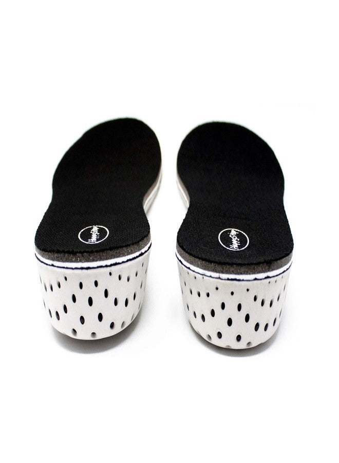 HappyStep Full Length Memory Foam Height Increase Insoles for Men Size 5-10 (1 Pair 2cm + 1 Pair 3cm) Black - Image 3