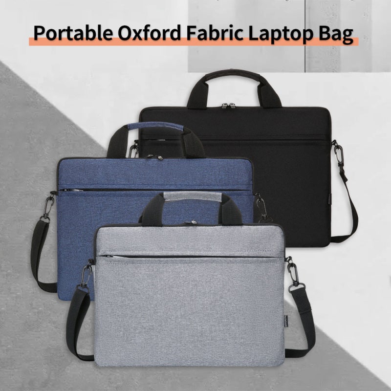 15.6 Inch Laptop Bag: High-quality Oxford Cloth Splash-proof Scratch-resistant - Polyester Fiber Inner Shockproof Anti-fall - Portable Back Belt Design for Office Travel Work Essentials - Image 2