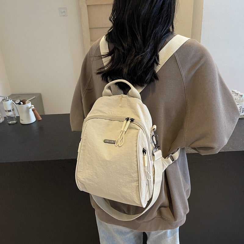 Large Capacity Commuter Travel Backpack for Women, Lightweight Oxford Fabric - Image 3