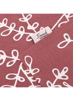snooze Long Pillowcase, Rose design  - Image 2