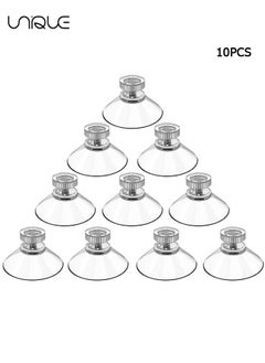 Unique 10Pcs Suction Cup Glass Suction Pads 40mm Clear PVC Strong Sucker Holder with Screw Nut for Car Shade Cloth Bathroom Wall Door Window  - Image 1