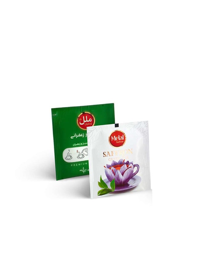 ملل زعفران شاي اخضر مع زعفران - Image 2