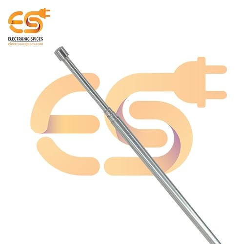 Electronicspices Electronic Spices 4 Section AM FM Radio Universal Antenna Stainless Steel Silver Color - Image 5