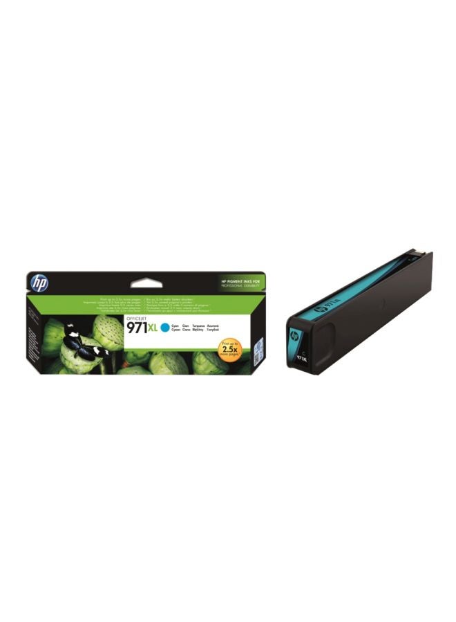 HP أسطوانة حبر سائل 971XL أصلية عالية الأداء أزرق سماوي - Image 1