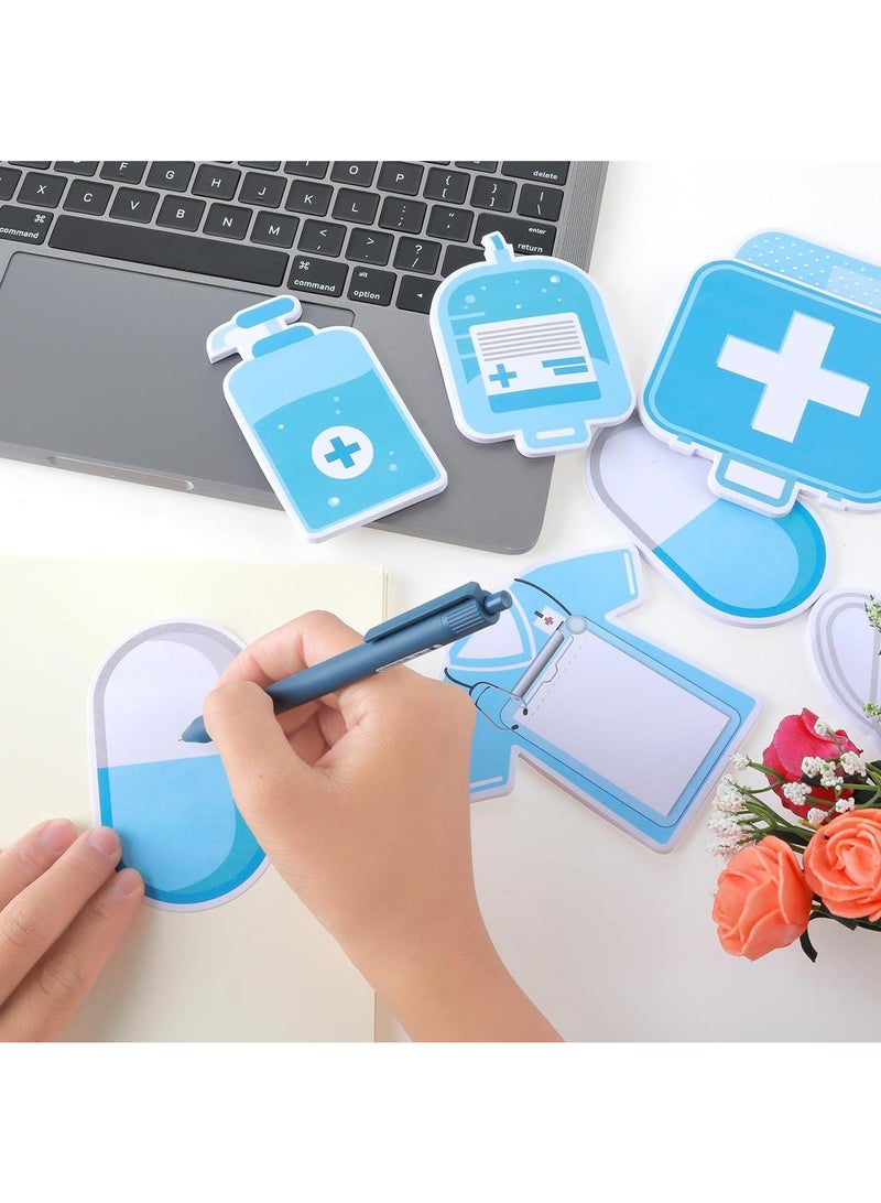 Y&D 8 Pack Creative Sticky Notes With Medical And Nursing Theme Combinations  - Image 3