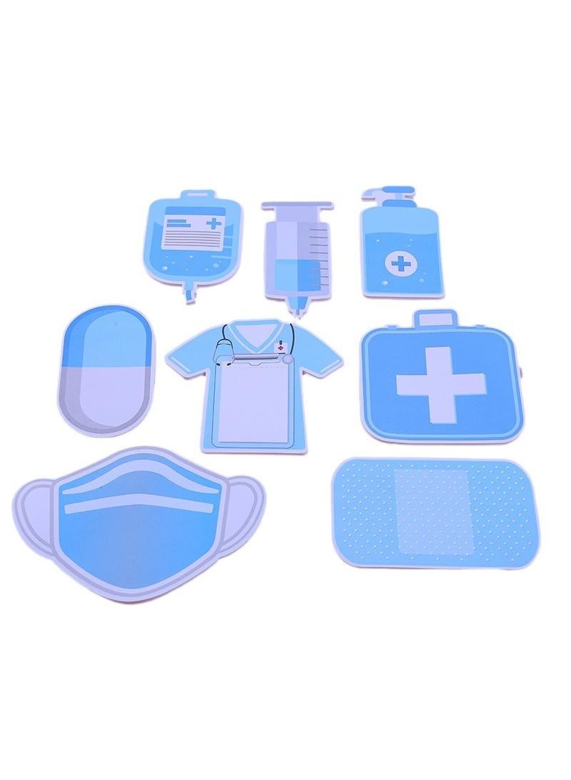Y&D 8 Pack Creative Sticky Notes With Medical And Nursing Theme Combinations  - Image 5