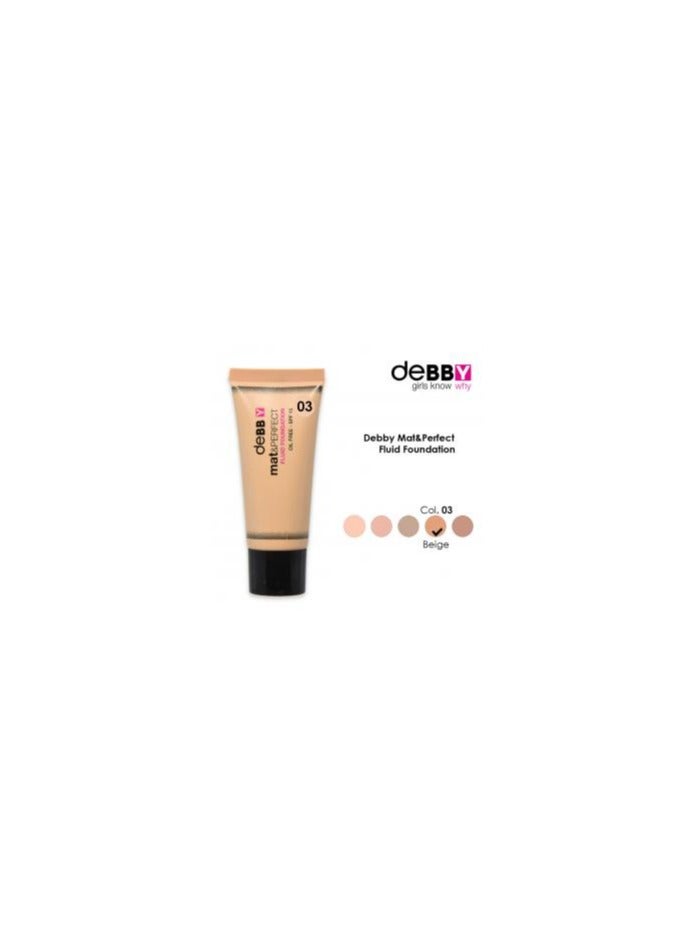 DEBBY MAT & PERFECT FLUID foundation 3