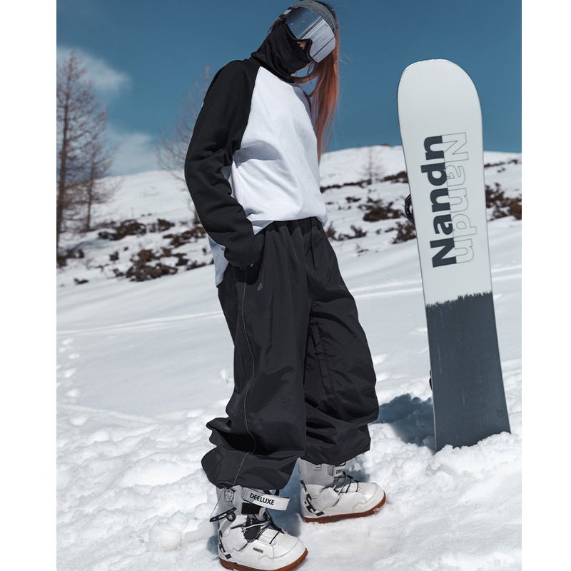 Unisex Harbin Ski Pants Windproof Waterproof Khaki