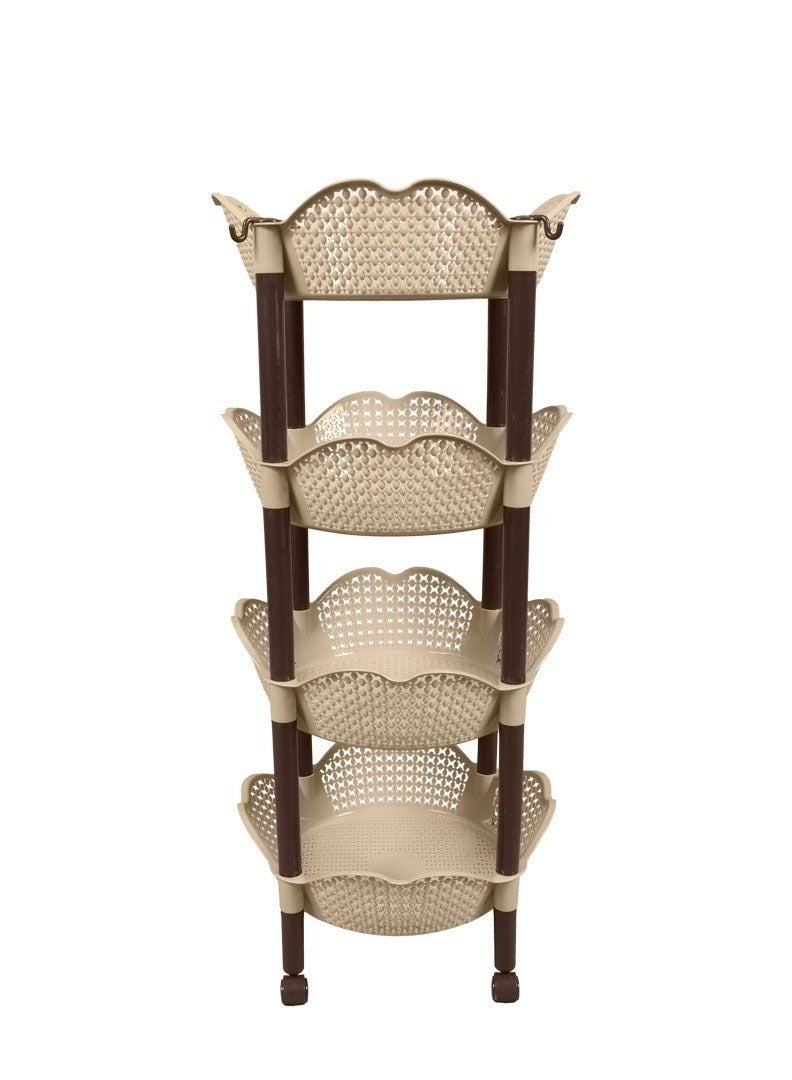 سي او أرماء حامل خضار بأرفف دائرية شكل وردة 90*39 سم - Image 2