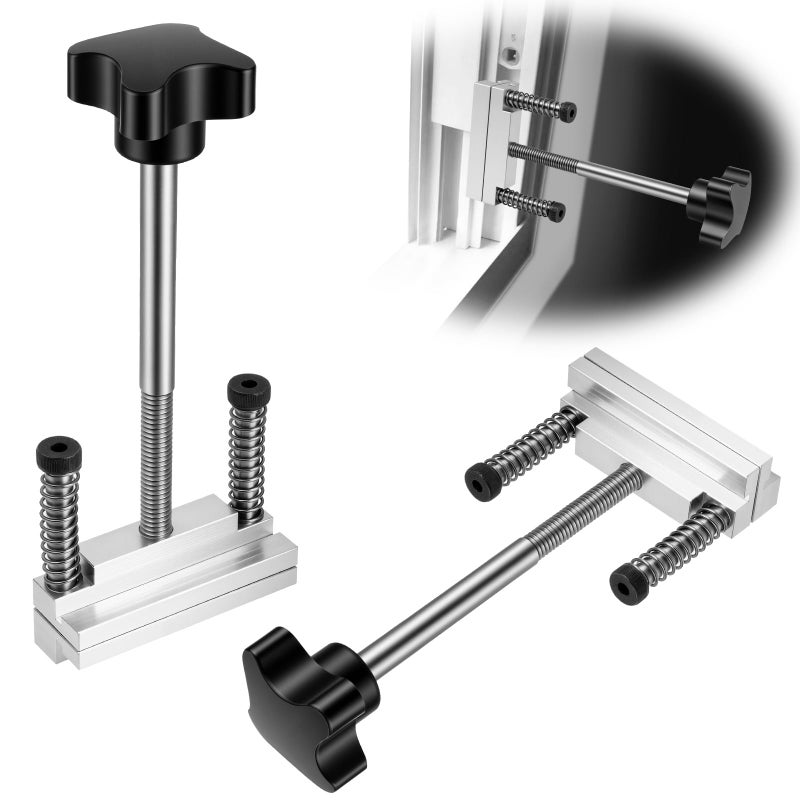 MLWRID 2 Pack Vinyl Window Jamb Stretcher Tool Set Aluminum Window Repair Kit for Quick Adjustment of Balances Pivot Shoes and Components - Image 2