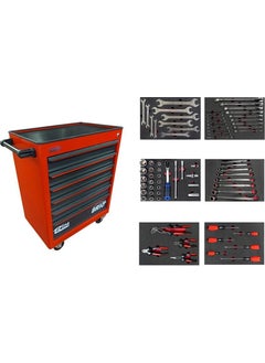 Movable Wheeled Tool Cabinet Tool Trolley 6 Drawers Locked Eco 74 Pieces Red Full - pzsku/Z88289ACFAFF5AA370316Z/45/_/1740601374/6c69d85c-ed5b-4d80-872d-32b22ec23cbe