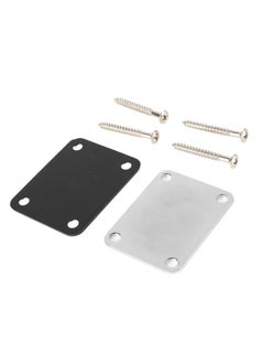 Thoraya Guitar Neck Plate Metal Shim 4 Holes Reinforcement Board Instrument Accessory for Replacement  - Image 3