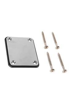 Thoraya Guitar Neck Plate Metal Shim 4 Holes Reinforcement Board Instrument Accessory for Replacement  - Image 5