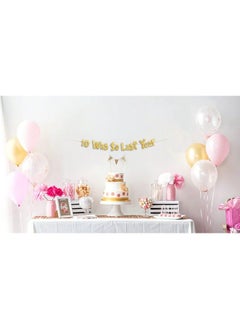 Sterling James Co. 11Th Birthday Gold Glitter Banner Happy 11Th Birthday Party Decorations Supplies And Favors 11Th Wedding Anniversary Decorations  - Image 5