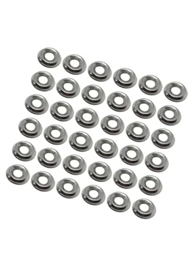 304 Stainless Steel Fisheye Cup Bolt Washers 100 Pcs Rust Proof Industrial Mechanical Fastening Screw Gaskets - Image 1