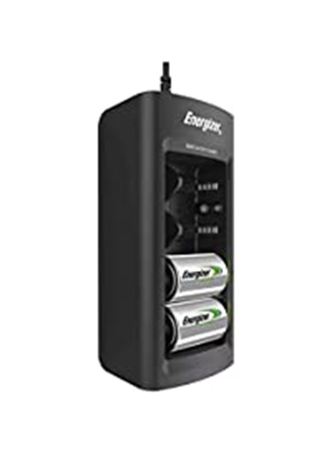 Energizer Charger Universal for AA/AAA/C/D/9V Rechargeable Batteries Black - Image 4