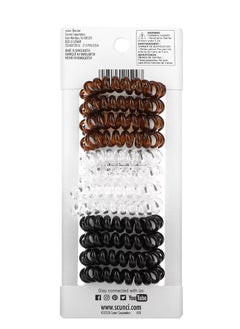 Scunci Scunci Ponytailers Dent-Free Hold Assorted Colors 12 Pieces  - Image 2