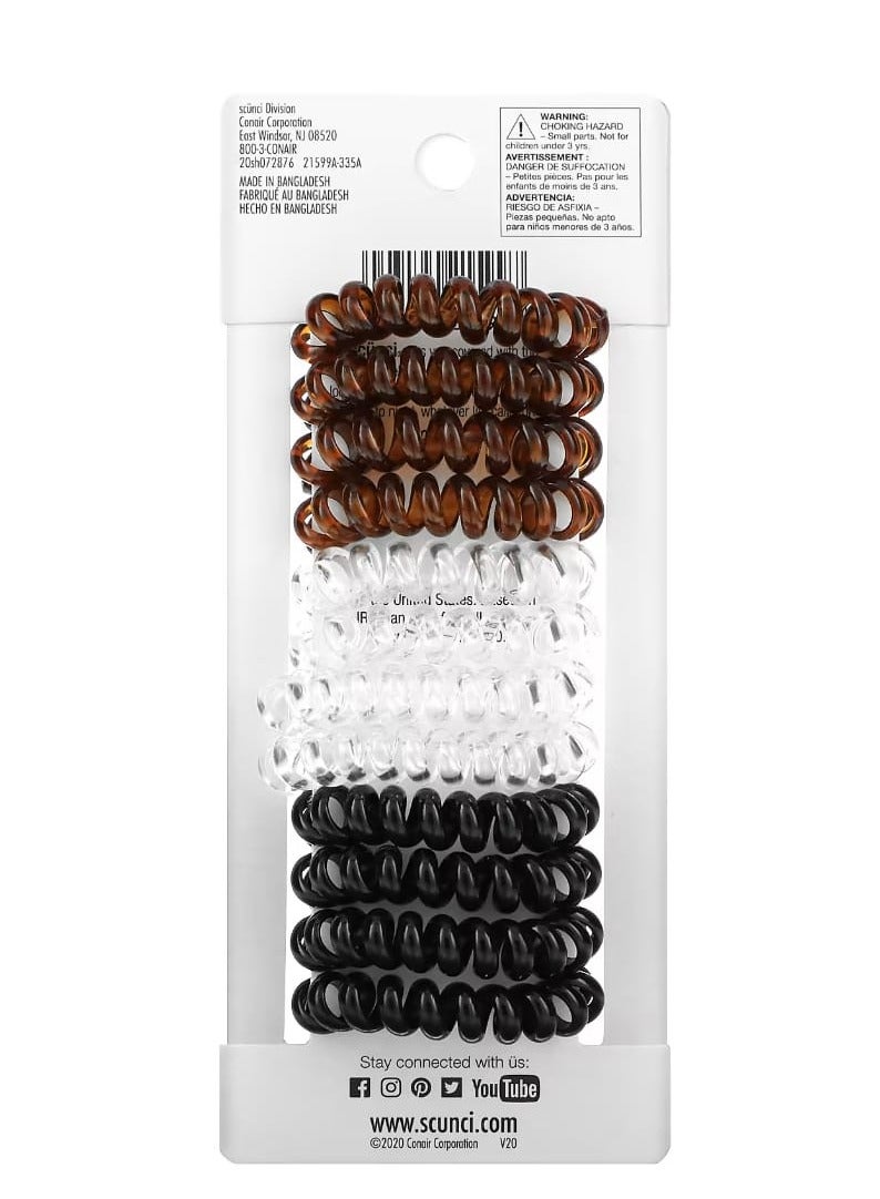 Scunci Ponytailers Dent-Free Hold Assorted Colors 12 Pieces - Image 2