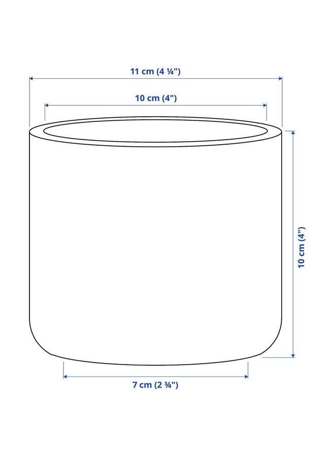 Zaboon Plant pot, in/outdoor/grey, 9 cm - Image 5