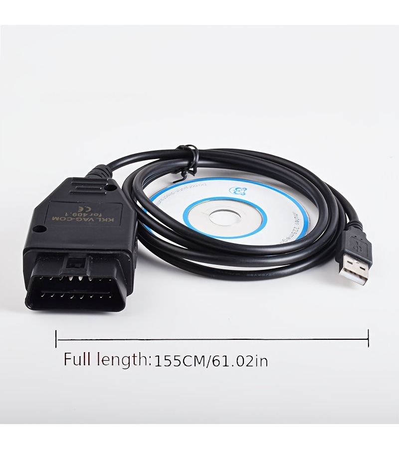 VAG KKL CH340 OBD2 Diagnostic Cable USB Interface For Audi VW Tuning Tool - Image 2