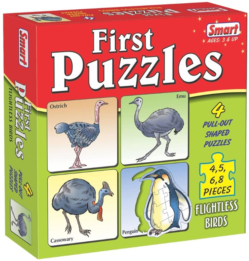 Smart Kid - 1028 First Puzzles - Flightless Birds, Multi - Image 5