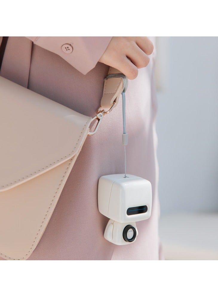 Creative Robot Bluetooth Speaker Mini Cute Portable Small Steel Cannon Wireless Speaker - Image 2