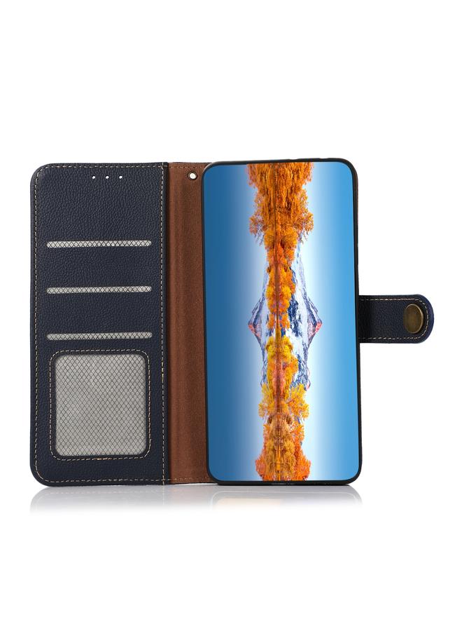 اس-توب جراب لهاتف Motorola Moto G22 من KHAZNEH جراب هاتف RFID من الجلد الأصلي - Image 4