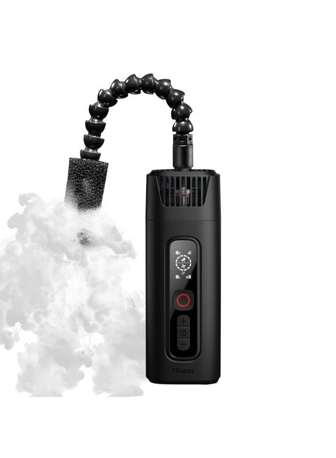 ULANZI FM01 FILMOG Ace Portable Fog Machine R001, 40W Battery Powered Portable Smoke Machine Handheld Fog Machine with Remote Control Fogger for Photography - Image 1