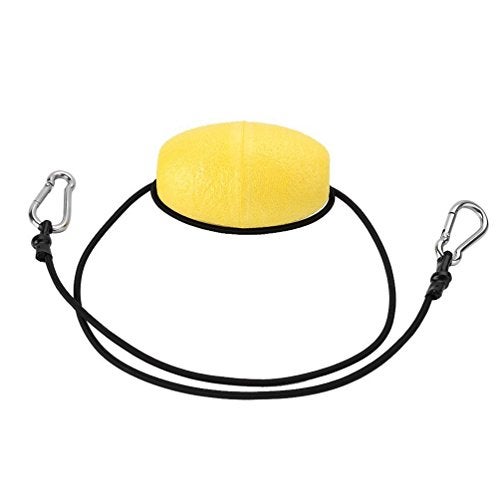 MOOCY Drift Anchor Tow Throw Leash Line with EVA Buoy Float & Clip for Grip Kayak Canoe Accessories,Floating Anchor Marker Buoy - Image 4