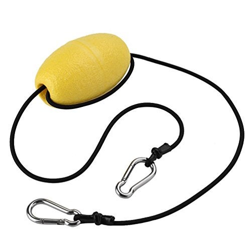 MOOCY Drift Anchor Tow Throw Leash Line with EVA Buoy Float & Clip for Grip Kayak Canoe Accessories,Floating Anchor Marker Buoy - Image 5
