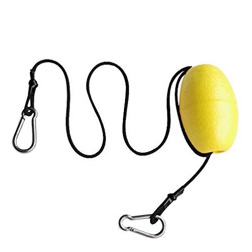 MOOCY Drift Anchor Tow Throw Leash Line with EVA Buoy Float & Clip for Grip Kayak Canoe Accessories,Floating Anchor Marker Buoy - Image 1