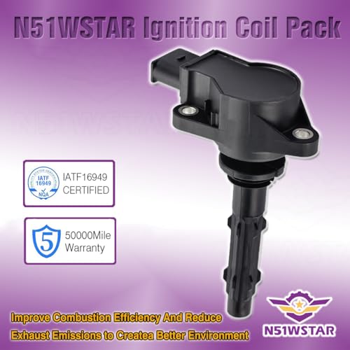N51WSTAR Ignition Coil Pack Uf535 Set Of 1 Compatible With Mercedes-Benz E350 E550 C300 C350 CLK350 CLK550 CL550 S400 GL450 GL550 CLS550 G550 ML350 ML450 ML550 R350 R400 S550 V6 V8 M272 M273 - Image 4