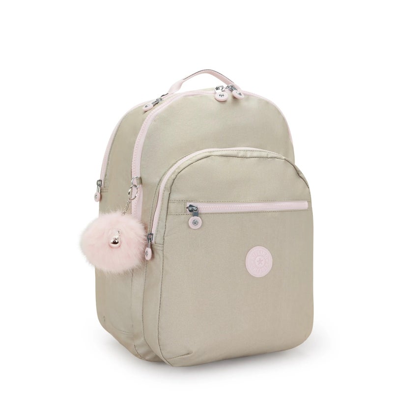 KIPLING KIPLING Kipling Seoul Extra Large Metallic 17" Laptop Backpack - Image 4