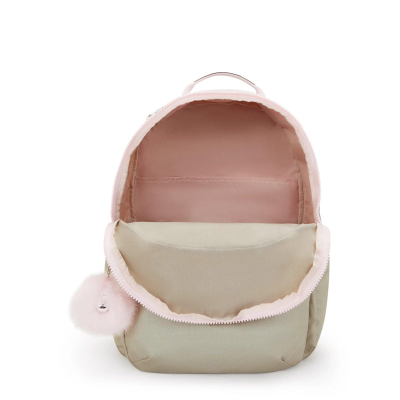 KIPLING KIPLING Kipling Seoul Extra Large Metallic 17" Laptop Backpack - Image 3