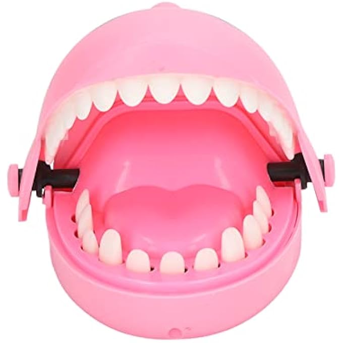 POENVFPO Biting Finger Game, Safe and Cute Toy, Interactive and Entertaining for, Halloween (Pink) - Image 1
