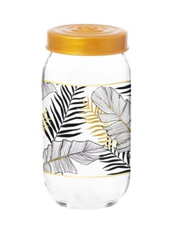 HEREVIN Decorated Canister-Gold Leaf Assorted shapes may vary 
