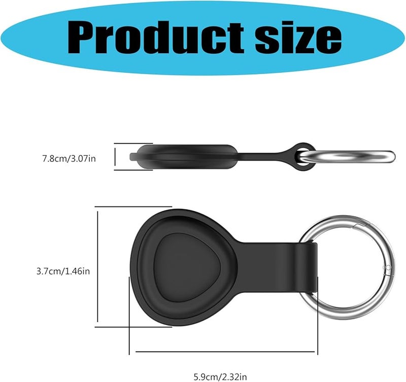 Gray Silicone Case with Anti Slip Grip for Tracking Device Outdoor Enthusiasts Travelers - Image 4