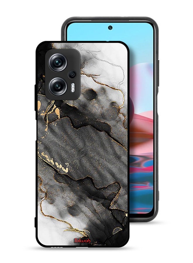 Tolwak Xiaomi Redmi Note 11T Pro Plus 5G Protective Case Cover Glitter Marble - Image 1