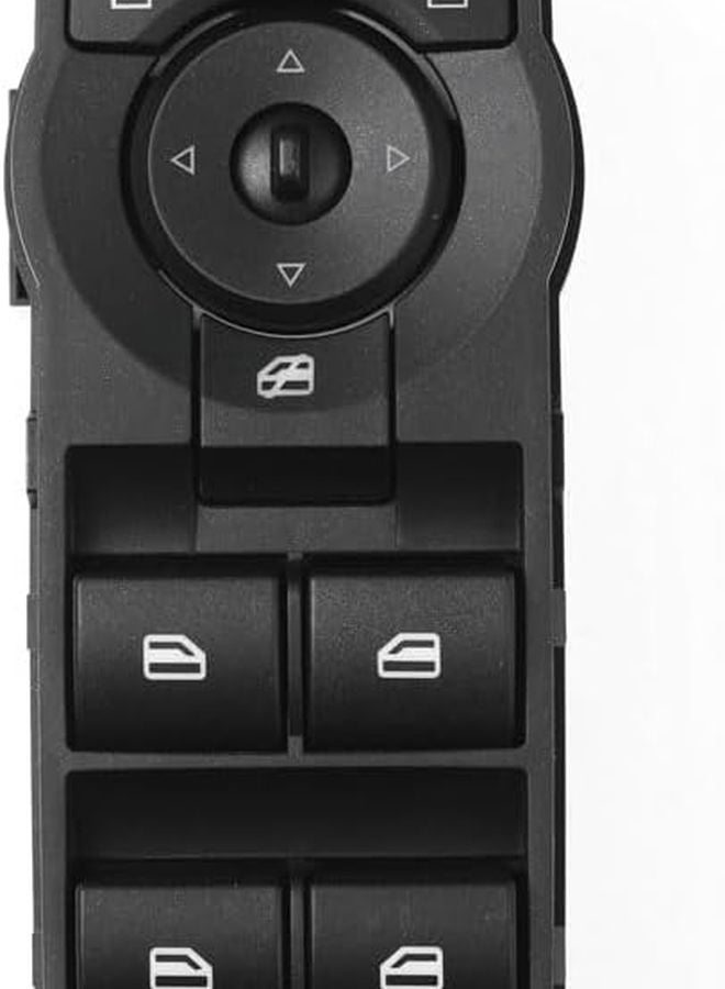 هولدن VE كومودور 2006-2013 مفتاح النافذة الكهربائية الأمامية اليسرى ضوء أسود أحمر - Image 1