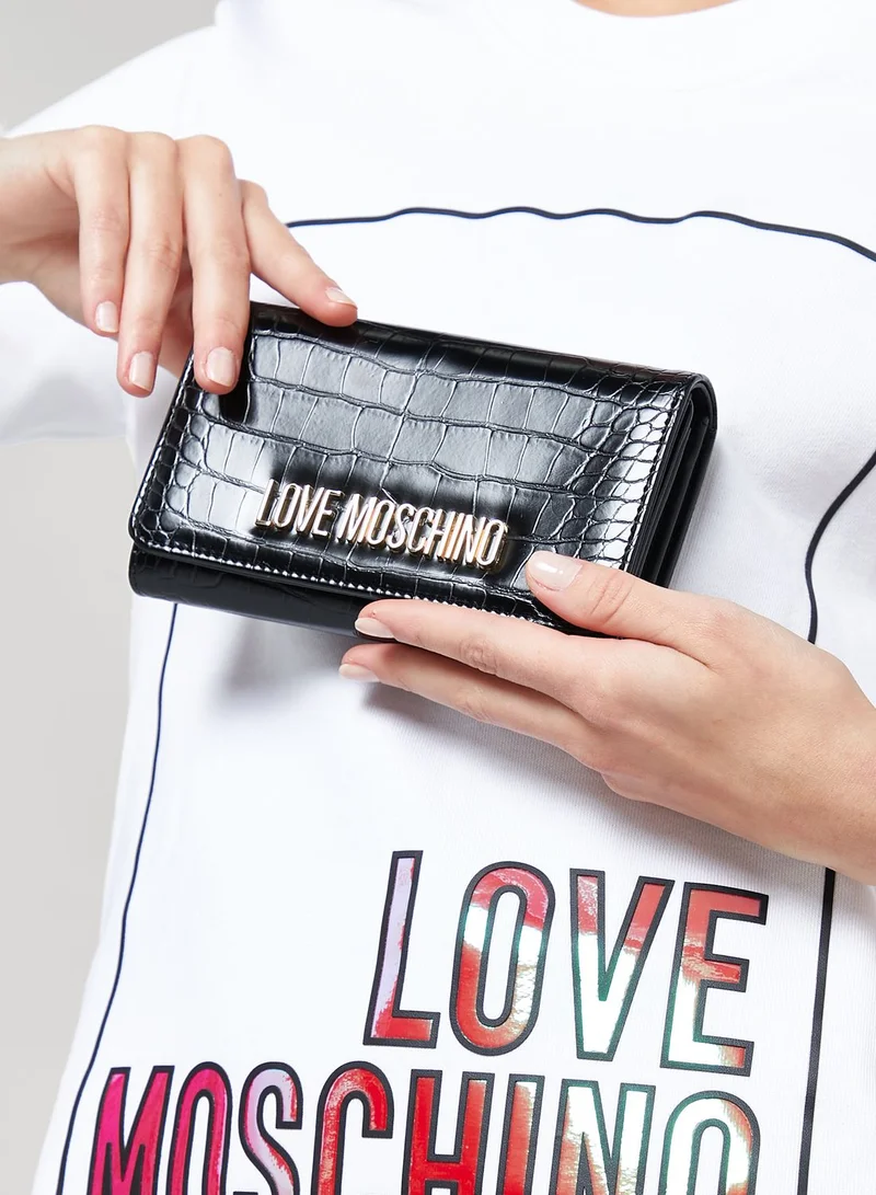Love Moschino Logo Detail Purse
