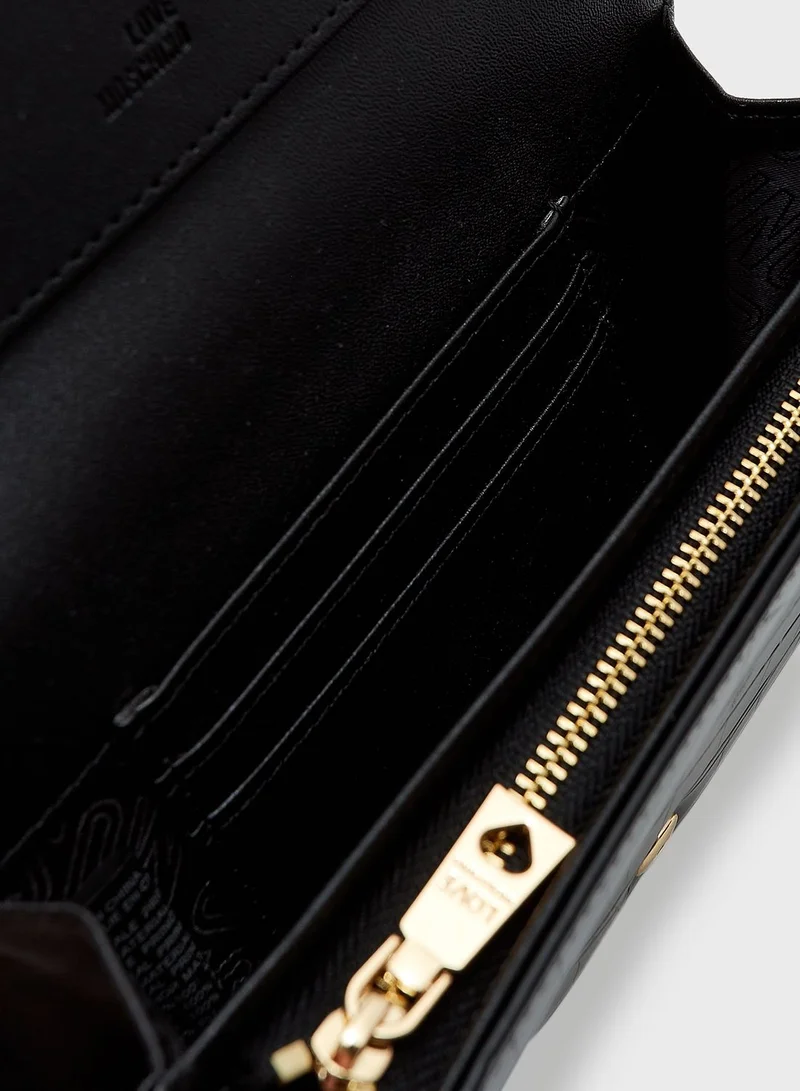 Love Moschino Logo Detail Purse