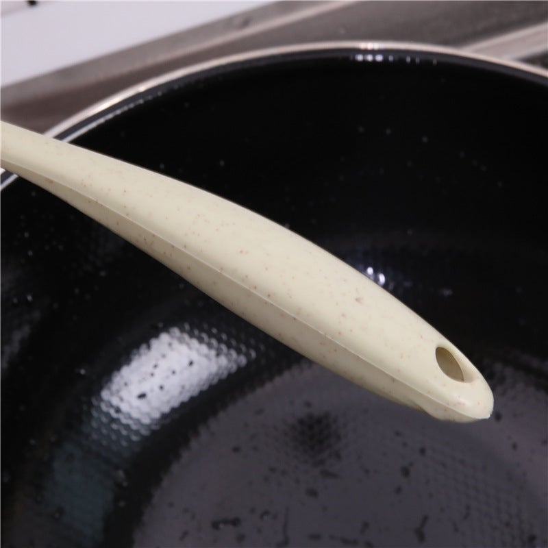 Hanging Long Handle Stove Cleaning Brush with Wheat Straw - Image 3