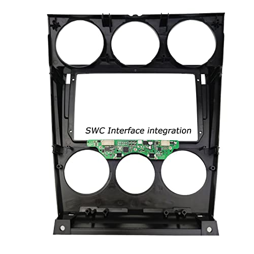 DKMUS Double Din Radio Dash Installation Trim Kit for Mazda 6 Atenza 2002-2007 with Wiring Harness and Steering Wheel Control Interface - Image 5